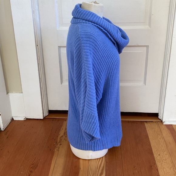 Chico’s Cowl Neck Rabbit Hair Blend Sweater Size 1 (8) - Picture 2 of 4